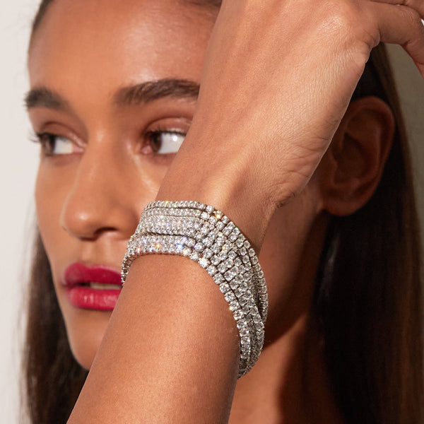 Classic Lab Grown Diamond Tennis Bracelet