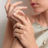 Toi et Moi Gemstone Mini Classic Ring