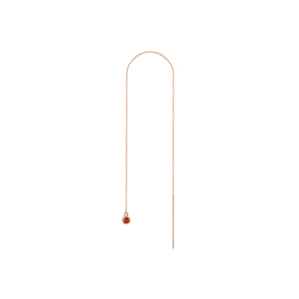 Birthstone Ear Chain Threader (Pair)