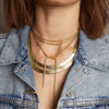 Aurate x Frye: Lasso Wrap Necklace