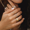 Diamond X Ring