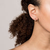 Gold Hinged Huggie Earrings (12mm)