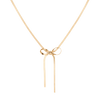 Herringbone Bow Choker