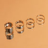 Skinny Gold Hinged Huggie Earrings