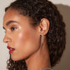 Lab Grown Diamond Bezel Tennis Earrings
