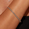 Mini Lab Grown Diamond Tennis Bracelet