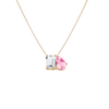 Toi et Moi Gemstone Classic Necklace