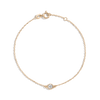 Medium Lab Grown Diamond Bezel Bracelet