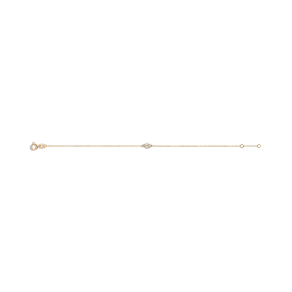 Medium Lab Grown Diamond Bezel Bracelet