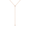 Lab Grown Diamond Bezel Lariat