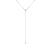 Lab Grown Diamond Bezel Lariat