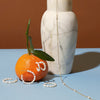 Organic Pearl Station Necklace