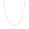 Organic Pearl Station Necklace