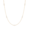 Organic Pearl Station Necklace