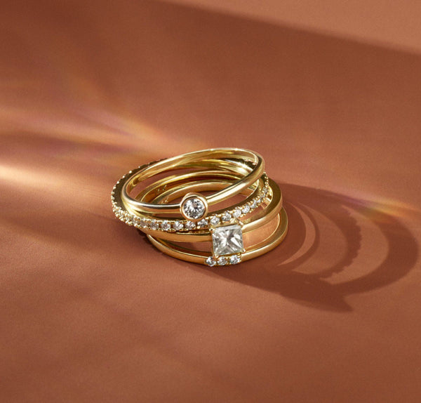 Diamond Stacker Ring