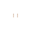 Petite Lab Grown Diamond Tennis Earrings