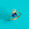 Toi et Moi Gemstone Heirloom Ring