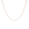 Lab Grown Diamond Wave Tennis Necklace
