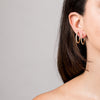 Lab Grown Diamond Hoop Earrings