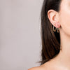 Lab Grown Diamond Hoop Earrings