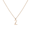 Classic Gold Letter Necklace