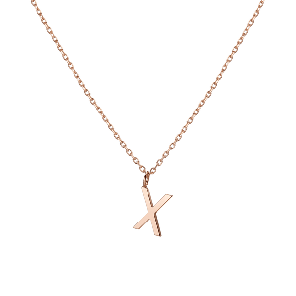 Classic Gold Letter Necklace