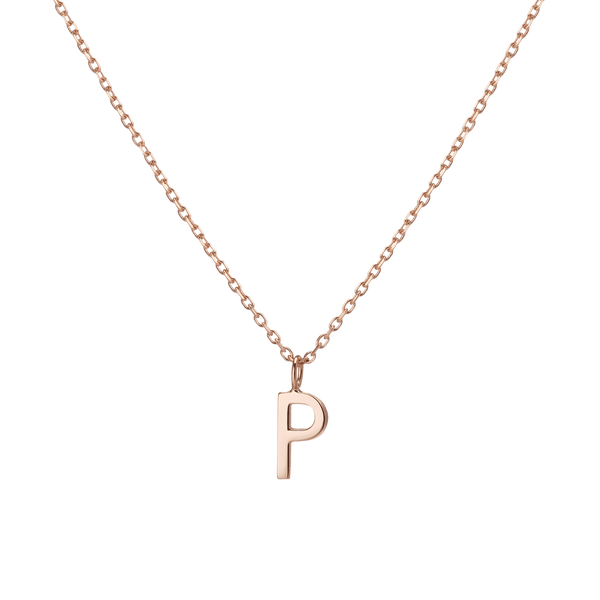 Classic Gold Letter Necklace