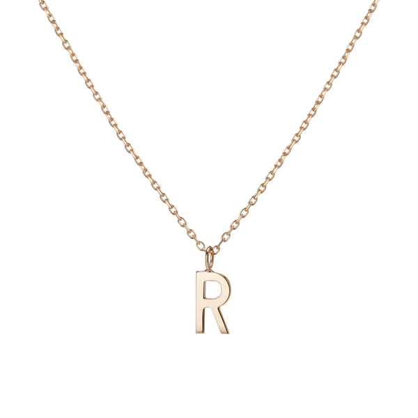 Classic Gold Letter Necklace
