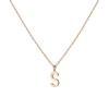 Classic Gold Letter Necklace