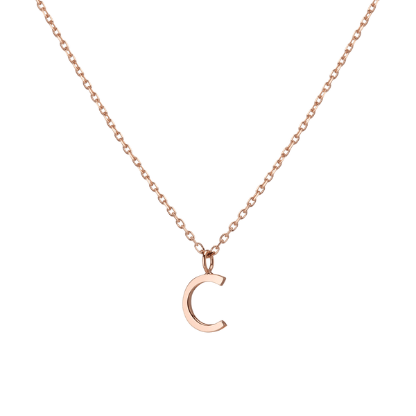 Classic Gold Letter Necklace