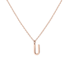 Classic Gold Letter Necklace