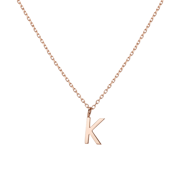 Classic Gold Letter Necklace