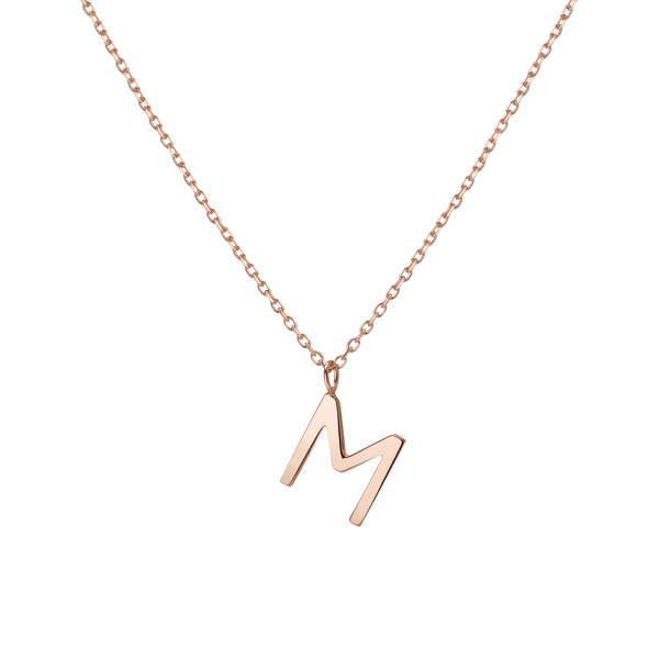 Classic Gold Letter Necklace