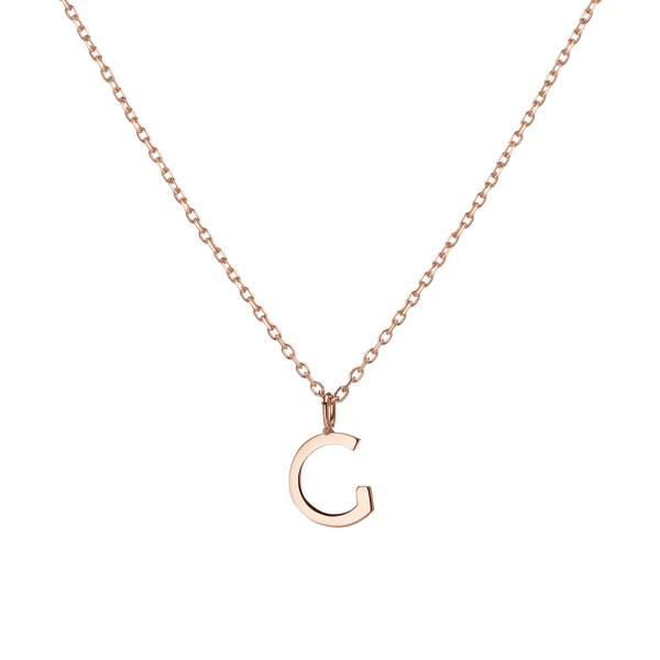 Classic Gold Letter Necklace