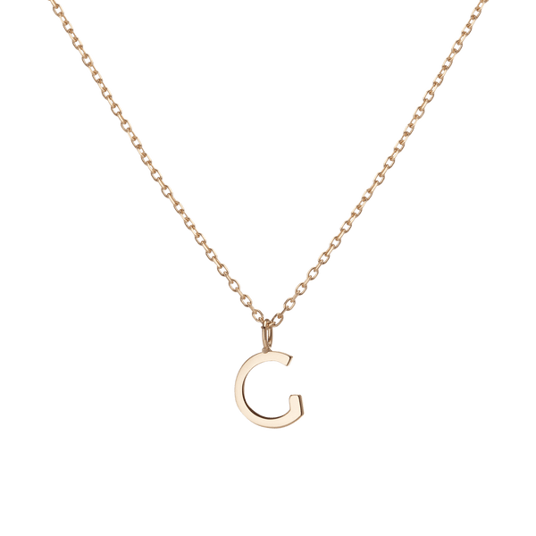 Classic Gold Letter Necklace