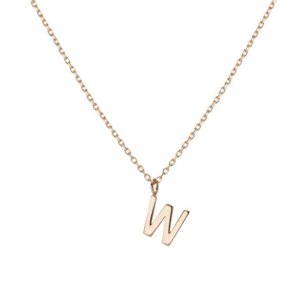 Classic Gold Letter Necklace