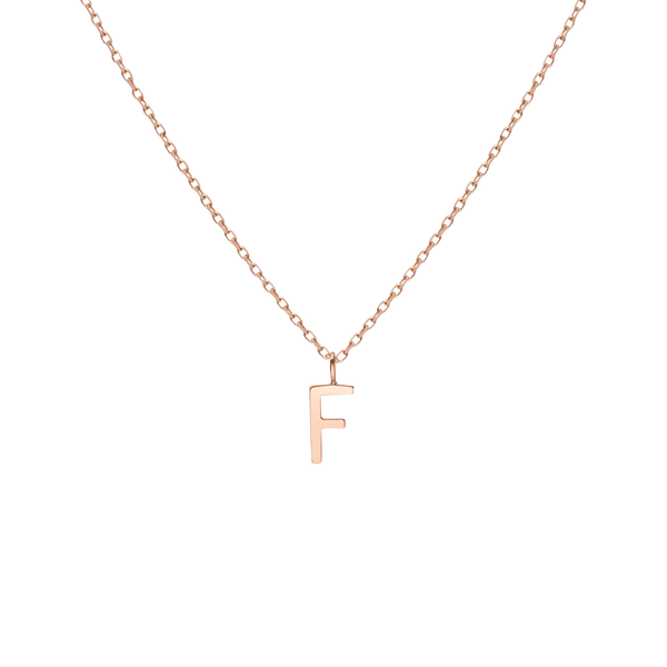 Classic Gold Letter Necklace