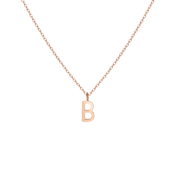 Classic Gold Letter Necklace