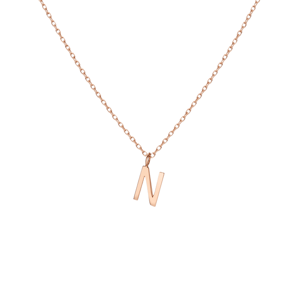 Classic Gold Letter Necklace