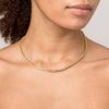 Diamond Bezel Tennis Necklace