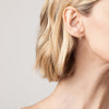 Infinity Heart Huggie Earrings