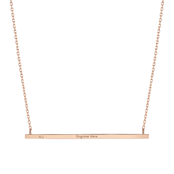 Gold Bar Necklace