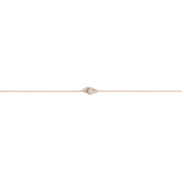 Mini Diamond Bezel Bracelet
