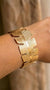 Botanical Gold Cuff Bracelet