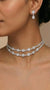 Double Layer Crystal Choker