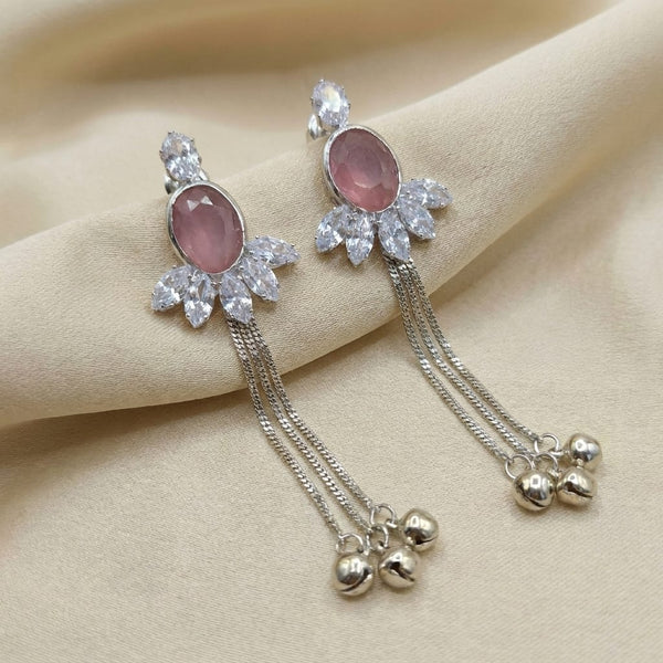 Heritage Silver-Tone Jhumka