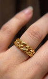 Golden Link Ring