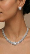Regal Radiance Crystal Necklace