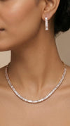 Classic Tennis Necklace Set