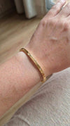 Pearl Minimal Kada Bracelet